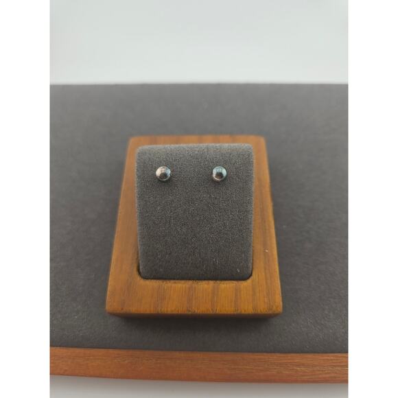 Primrose Small Sterling Silver Stud Earrings Minimalist Simple Dainty Posts - Picture 1 of 3